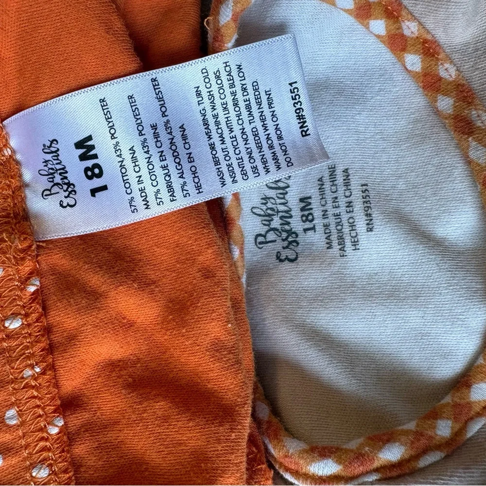 Baby Essentials • Pumpkin • 2pc Fall Set - Picture 6 of 6
